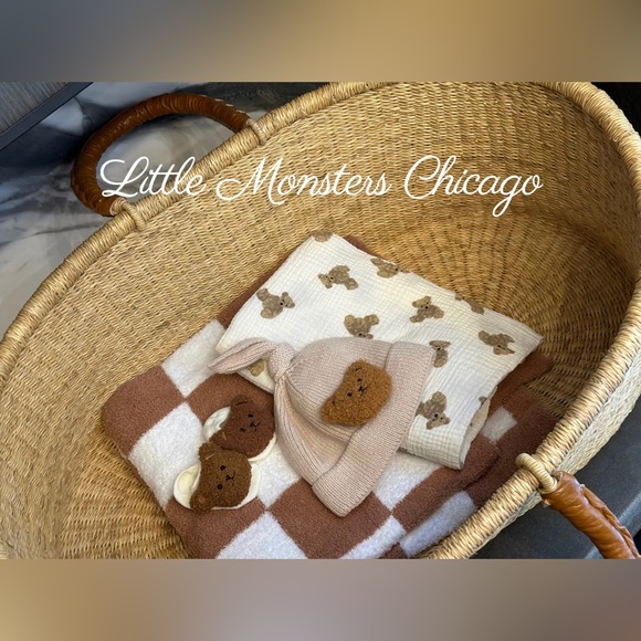 Teddy Bear Tootsie Non-Slip Baby Socks Age NB-12M - Picture 3 of 5